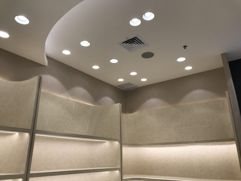 hasil cat tembok teskstur